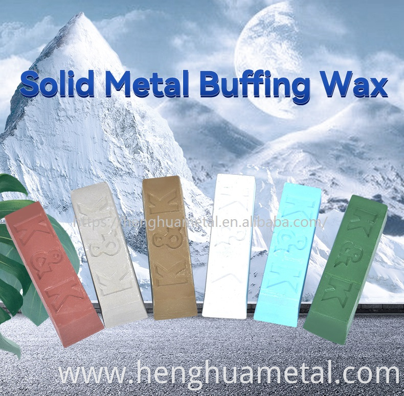 HENGHUA 2022 BLUE YELLOW GREEN polishing wax solid grind compounds